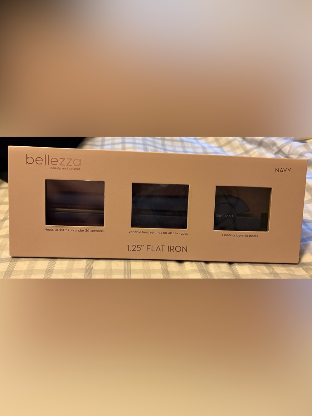 ✨✨Bellezza 1.25" Navy Flat Iron